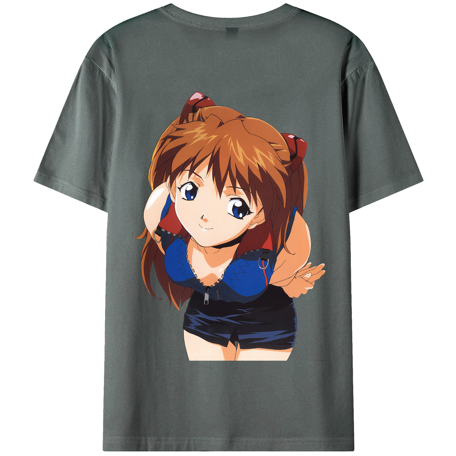 （画像用） EVA 新世紀エヴァンゲリオン 綿100％半袖Tシャツ（背面プリント）